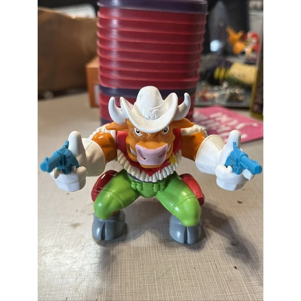 VINTAGE 1991 Hasbro Cowboys of Moo Mesa Moo Montana Complete Action Figure